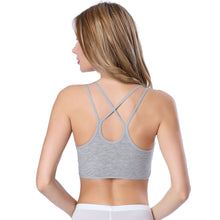 Crop Top t-shirts Women's Sexy Bustier Bralette Cor Cut Out Bra Intersect Tank Tops women short vest  ILML