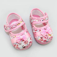 Cute Baby Girls Boy First Walkers Toddler Shoes Bootulti-color Dot Bow Children's Shoes Soft Sole Warm Shoe ILML