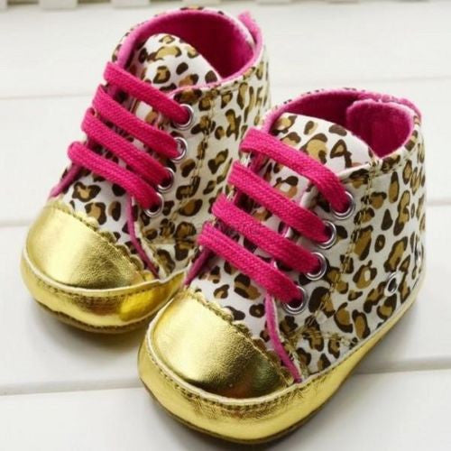 Cute Baby Girls Boy First Walkers Toddler Shoes Bootulti-color Dot Bow Children's Shoes Soft Sole Warm Shoe ILML