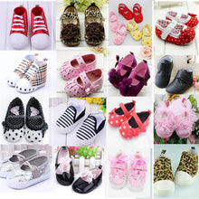 Cute Baby Girls Boy First Walkers Toddler Shoes Bootulti-color Dot Bow Children's Shoes Soft Sole Warm Shoe ILML