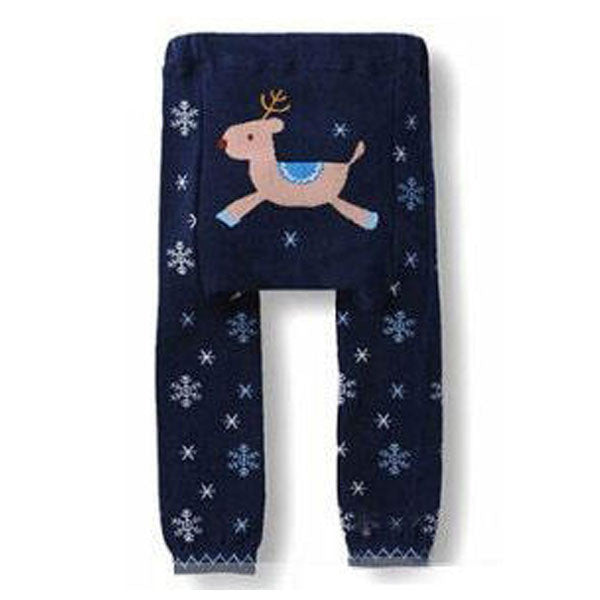 Cute Baby Kids Boy Girl Toddler PP Pants Legging Animal Pattern Unisex Trousers 0-1Years ILML