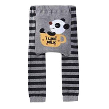 Cute Baby Kids Boy Girl Toddler PP Pants Legging Animal Pattern Unisex Trousers 0-1Years ILML