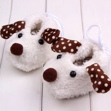 Cute Cartoon Animal born Baby Anti-slip Slipper Fleece Shoes Socks Boots Prewalk Soft Bottom First Walkers Shoes ILML