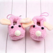 Cute Cartoon Animal born Baby Anti-slip Slipper Fleece Shoes Socks Boots Prewalk Soft Bottom First Walkers Shoes ILML