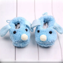 Cute Cartoon Animal born Baby Anti-slip Slipper Fleece Shoes Socks Boots Prewalk Soft Bottom First Walkers Shoes ILML