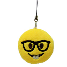 Cute Emoji Smiley Emoticon Despise Key Chain Toy Gift Pendant Amusing Bag Accessory Chains Holder Stuffed Plush Key Chain ILML
