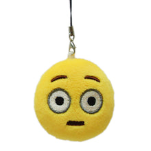 Cute Emoji Smiley Emoticon Despise Key Chain Toy Gift Pendant Amusing Bag Accessory Chains Holder Stuffed Plush Key Chain ILML