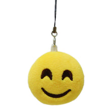Cute Emoji Smiley Emoticon Despise Key Chain Toy Gift Pendant Amusing Bag Accessory Chains Holder Stuffed Plush Key Chain ILML