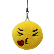 Cute Emoji Smiley Emoticon Despise Key Chain Toy Gift Pendant Amusing Bag Accessory Chains Holder Stuffed Plush Key Chain ILML