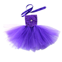 Cute Infant Baby Girls Dress Casual Flower Ball Gown Tutu Dress Solid Clothes 18 Colors PE3 ILML