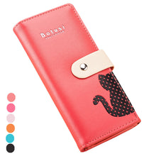 Cute Kitten Purse Clutch Button Wallet Bag Hbag Card Holder ILML