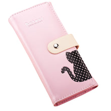 Cute Kitten Purse Clutch Button Wallet Bag Hbag Card Holder ILML
