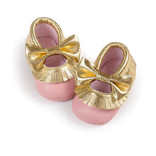 Cute Baby Girls Soft Soled PU Leather Shoes Toddler Infant Moccasin 0-18Months First Walkers  ILML