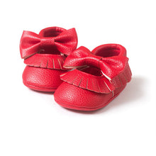 Cute Baby Girls Soft Soled PU Leather Shoes Toddler Infant Moccasin 0-18Months First Walkers  ILML