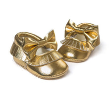 Cute Baby Girls Soft Soled PU Leather Shoes Toddler Infant Moccasin 0-18Months First Walkers  ILML