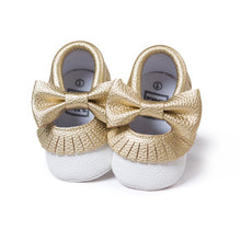 Cute Baby Girls Soft Soled PU Leather Shoes Toddler Infant Moccasin 0-18Months First Walkers  ILML