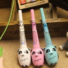 Cute Panda Waterproof Makeup Cosmetic Black Liquid Smooth Eye Liner Eyeliner Pen Whole ILML