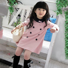 Cute Toddler Baby Girls Kids Dress Top Long Sleeve 2-7 Year Party One Piece Dresses ILML