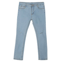 DesignerJeans Womens Denim Hollow Out Strech Blue Black Skinny High Waist Denim Pencil Pants Plus Size ILML