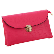 Fahsion Sold Women Crocodile Pattern leather Shoulder Messenger Hbag bag ladies pouch ILML