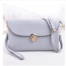 Fahsion Sold Women Crocodile Pattern leather Shoulder Messenger Hbag bag ladies pouch ILML
