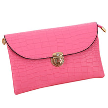 Fahsion Sold Women Crocodile Pattern leather Shoulder Messenger Hbag bag ladies pouch ILML