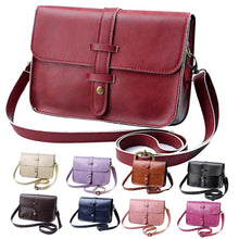 Fahsion Women Vintage Bag Leather CrossBody Shoulder Messenger bag ladies womens' pouch clutch messenger hbag bolsa feminina ILML