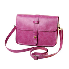Fahsion Women Vintage Bag Leather CrossBody Shoulder Messenger bag ladies womens' pouch clutch messenger hbag bolsa feminina ILML
