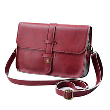Fahsion Women Vintage Bag Leather CrossBody Shoulder Messenger bag ladies womens' pouch clutch messenger hbag bolsa feminina ILML