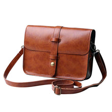 Fahsion Women Vintage Bag Leather CrossBody Shoulder Messenger bag ladies womens' pouch clutch messenger hbag bolsa feminina ILML