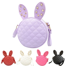 Famous Shoulder Bags Women Messenger Bags Girl Rabbit Ear Round Leather Hbag Shoulder Crossbody Bag hbags Travel bag ILML