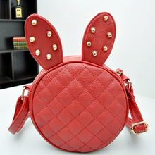 Famous Shoulder Bags Women Messenger Bags Girl Rabbit Ear Round Leather Hbag Shoulder Crossbody Bag hbags Travel bag ILML