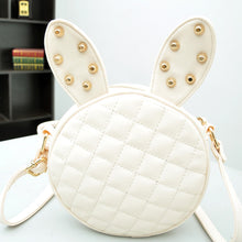 Famous Shoulder Bags Women Messenger Bags Girl Rabbit Ear Round Leather Hbag Shoulder Crossbody Bag hbags Travel bag ILML