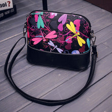 FamousPrinting Shoulder Bags Women Messenger Bags Satchel Floral leather Shoulder Crossbody Bag hbags Travel bag ILML