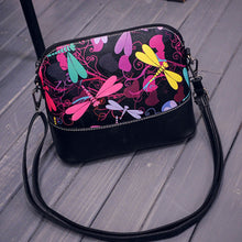 FamousPrinting Shoulder Bags Women Messenger Bags Satchel Floral leather Shoulder Crossbody Bag hbags Travel bag ILML