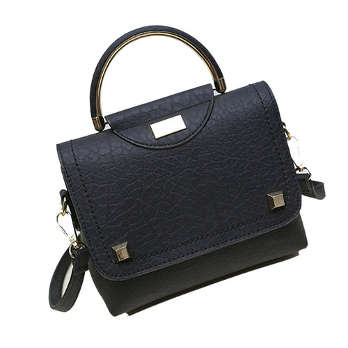 FamousWomen Rivet leather Luxury Hbags crossbody Shoulder Bag Large Tote Ladies Purse messenger bags ILML