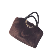Famous Synthesic Fur Plush Women hbags messenger bags designer Tote Crossbody Shoulder bag bolsa feminina ILML