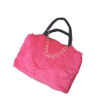 Famous Synthesic Fur Plush Women hbags messenger bags designer Tote Crossbody Shoulder bag bolsa feminina ILML