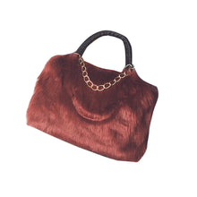 Famous Synthesic Fur Plush Women hbags messenger bags designer Tote Crossbody Shoulder bag bolsa feminina ILML