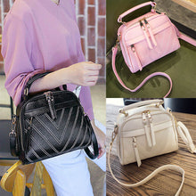 Famouswomen messenger bags luxury women's hbags Leather Striped crossbody Shoulder bag bolsos mujer bag clutch ILML