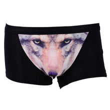 3D Wolf Eagle Underwear Men Cotton Boxer Cartoon Panties Ucrotch Animal Print Shorts Calzoncillos Homme ILML