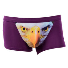 3D Wolf Eagle Underwear Men Cotton Boxer Cartoon Panties Ucrotch Animal Print Shorts Calzoncillos Homme ILML