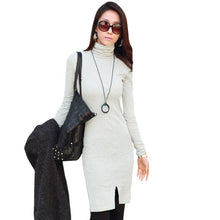 Fall Women's Cotton Casual Bodycon Evening Party Mini Dress ILML