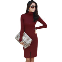 Fall Women's Cotton Casual Bodycon Evening Party Mini Dress ILML