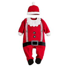 Baby Clothes Christmas Presents Gifts Baby Jumpsuit One-piece Suits born Long Sleeve Clothing Set  Hat ILML