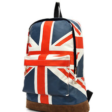 Canvas Women backpack Striped UK British Flag Printing for girls Satchel Bag Students school backpack ILML