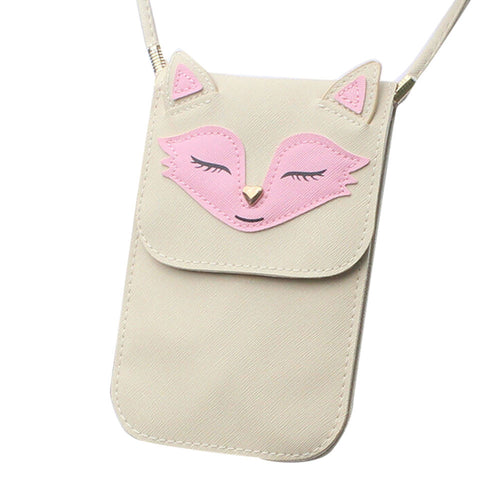 Casual women bag Cute Cartoon Zero clutch Purse Leather Hbag women messenger bags Crossbody Shoulder bag bolsa ILML