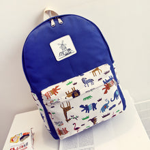 Children Backpacks Cute Animal Printing Nylon Cat Backpack Schoolbag Bag Backpack for teenage girls boys ILML