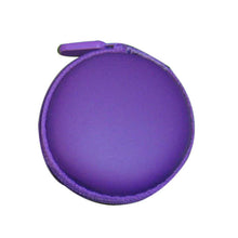Colourful EVA Portable Mini Round Hard Storage Case Bag for Cards Zipper Holder  ILML