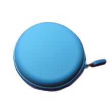 Colourful EVA Portable Mini Round Hard Storage Case Bag for Cards Zipper Holder  ILML